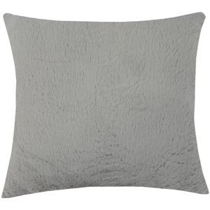 Dekorační polštář, 45x45 cm, šedý