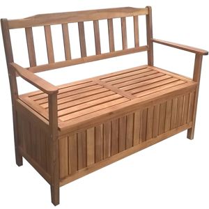 Dřevěná lavice s truhla 120x57x90