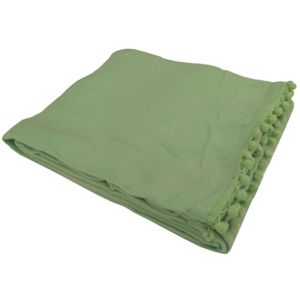 Fleecová deka s bambulemi 130x170