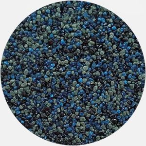 Kamenivo pro Tekutou dlažbu černá-modrá-zelená 15,91 kg
