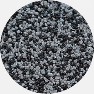 Kamenivo pro Tekutou dlažbu černá-šedá 15,91 kg