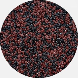 Kamenivo pro Tekutou dlažbu červenohnědá-černá 15,91 kg