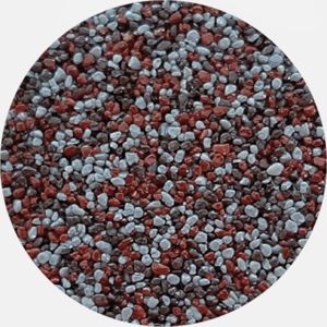 Kamenivo pro Tekutou dlažbu červenohnědá-šedá-hnědá 15,91 kg