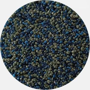 Kamenivo pro Tekutou dlažbu modrá-zelená 15,91 kg