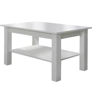 Konferenční stolek T23 bílý / lesklý