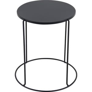 Kovový stolek modern černá 41X45 cm FTS80778D