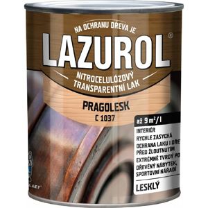 Lazurol Pragolesk nitrocelulózový lak na dřevo 0,75l