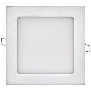 LED panel 170x170, čtvercový vestavný stříbrný, 12W neutr.b.