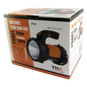 Nabíjecí LED svítilna   COB LED 3W  TR AC 206