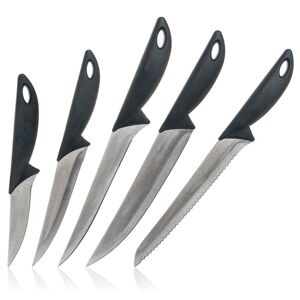 Nože Culinaria černé sada 5ks A15160