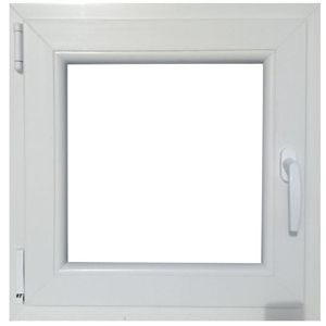 Okno levé 60x60cm/bílá
