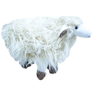 Polštář plyšák 30 ovce 6631 krémová