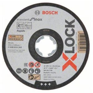 Řezné kotouče X-LOCK Inox 125x1x22,33mm (10KS)