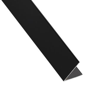 Rohový Profil Samolepící  ALU Merc  Černý 19,5x19,5x1,5x1000