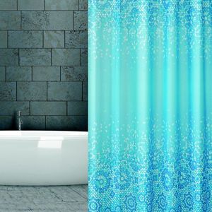 Sprchový zavěs 180x200 W06303 Blue Mosaic