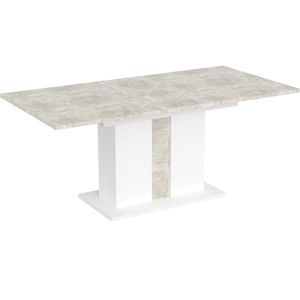 Stôl Grays Biely/Betón