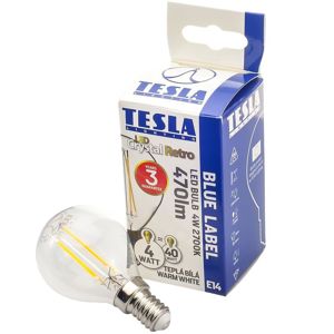 Tesla - LED žárovka miniglobe Filament Retro