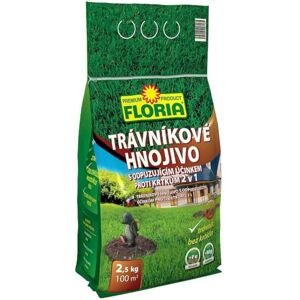 Trávníkové hnojivo Floria, 2.5 kg