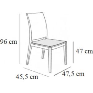 Židle čalouněná W32 Ks3055 C ořech