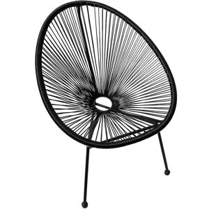 Židle Ibiza Tg0130c-31. Černá barva